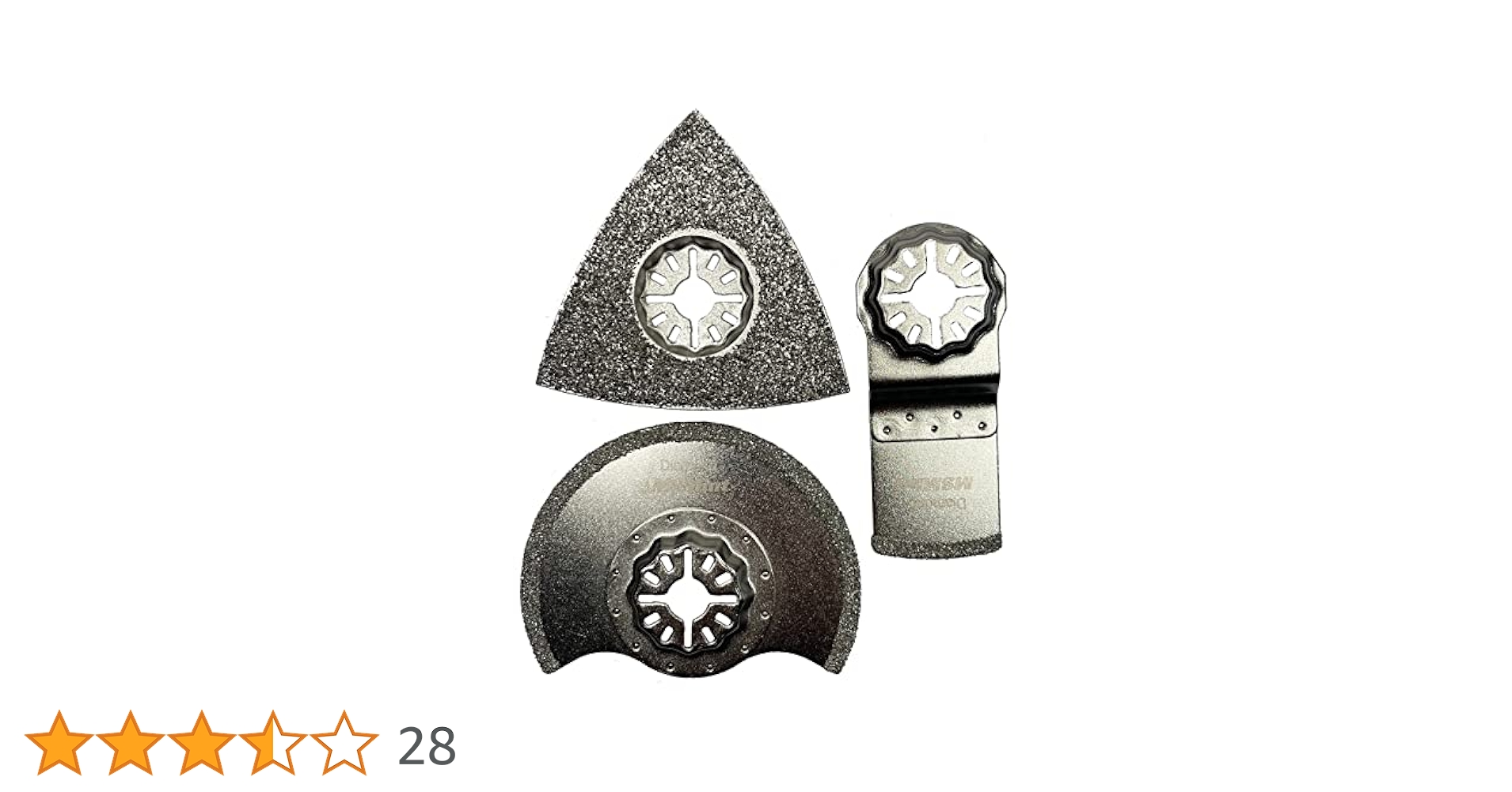 Amazon.co.jp: マルチツール 替刃 互換品 ダイヤモンドチップ 3